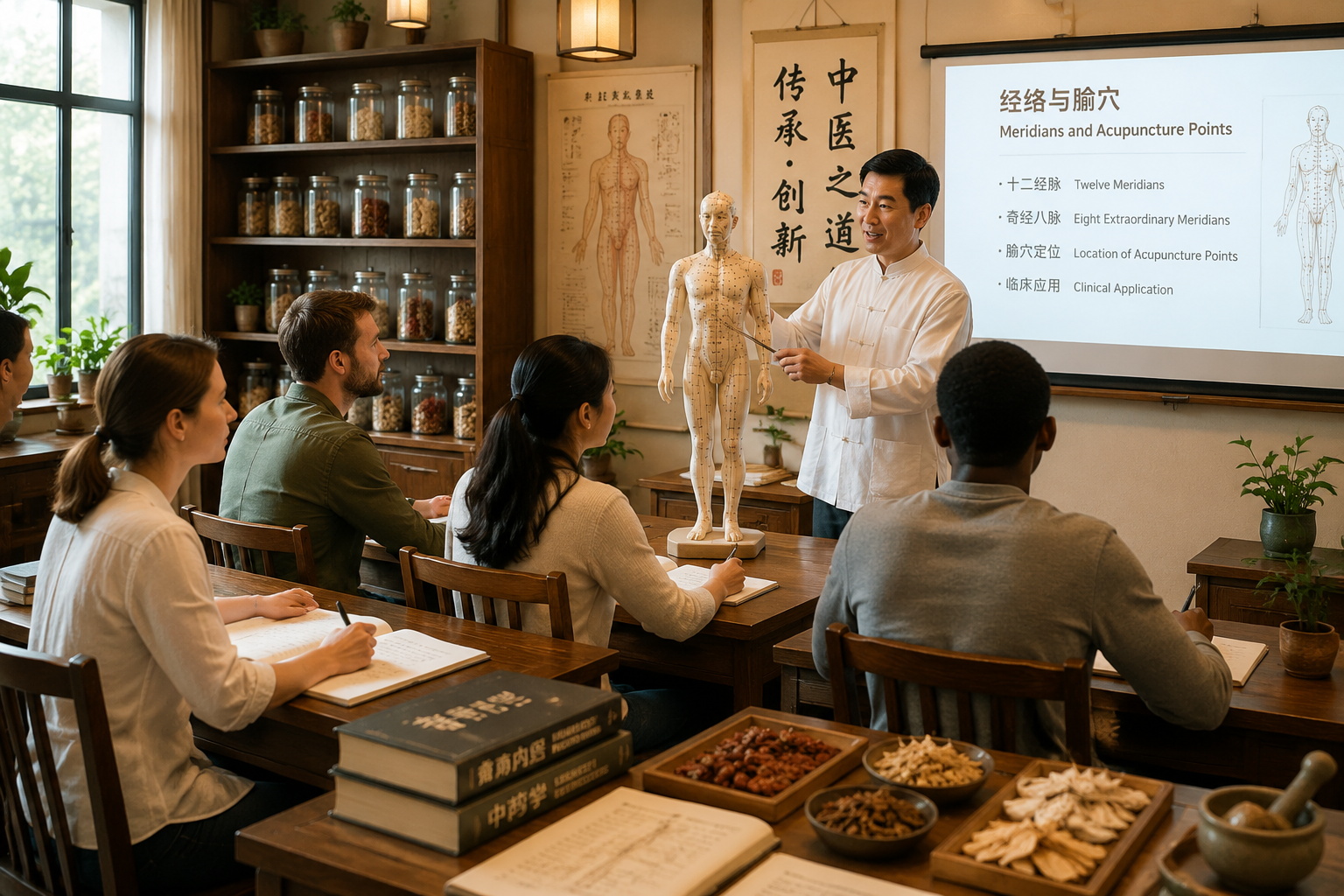 Traditional Chinese Medicine training in China